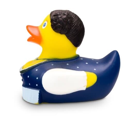 Werbeente Theresa Trachtenherz Blau