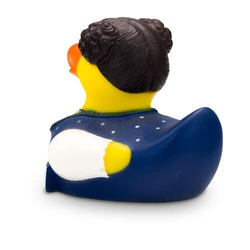 Werbeente Theresa Trachtenherz Blau