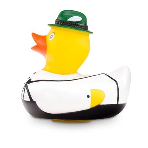 Werbeente Ludwig Lederhose