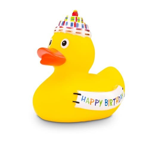 Werbeente Gabi Geburtstag