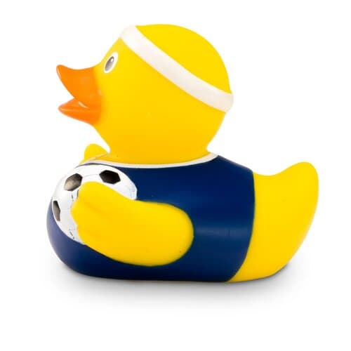 Werbeente Fritz Freistoß - Trikot Blau