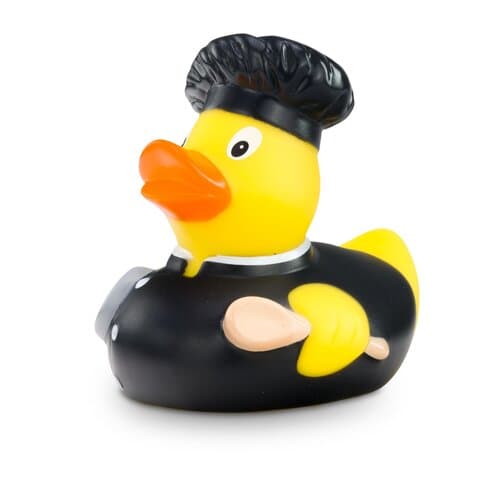 Werbeente Bruno Bratpfanne Schwarz