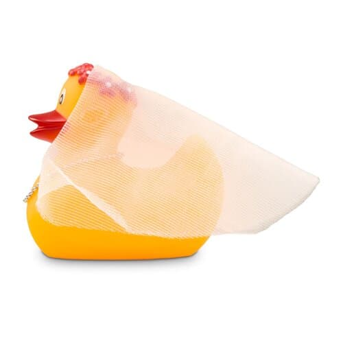 Werbeente Bonnie Braut Mini, ca. 6 cm