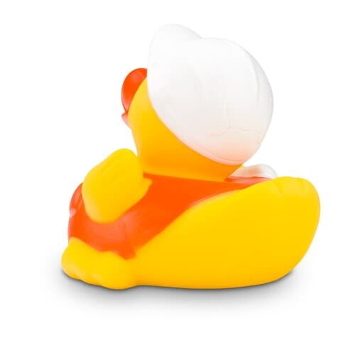 Werbeente Bob Bauleiter