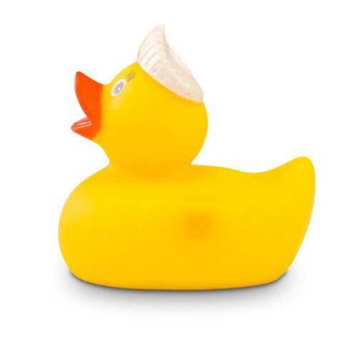 Werbeente Königin Quak