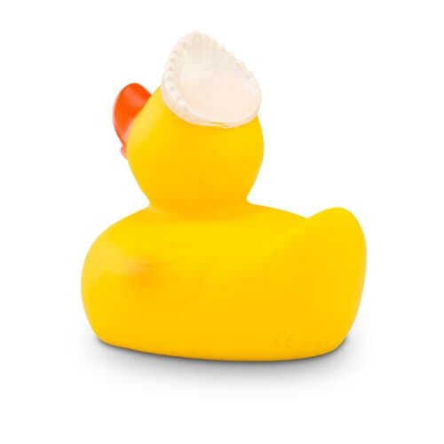 Werbeente Königin Quak