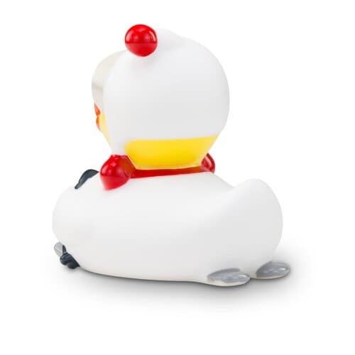 Werbeente Sarah Skischwung