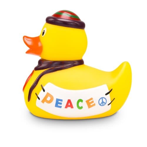 Werbeente Fridolin Frieden