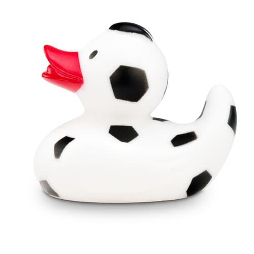 Werbeente Franz Fußball