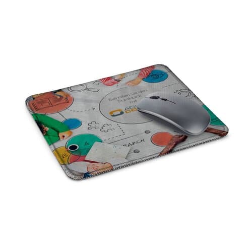 Mousepad Premium aus Mikrofaser und Naturkautschuk 24 x 20 cm, inkl. Polybeutel