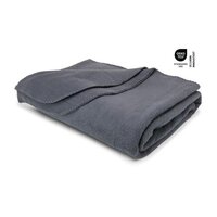 Polar-Fleecedecke Conscious - 120 x 150 cm 250 gm anthrazit