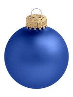 blau matt /  krönchen gold