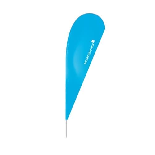 Beachflag mit Digitaldruck