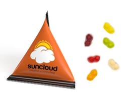 Mini Tetraeder Fruchtgummi – Bild 1