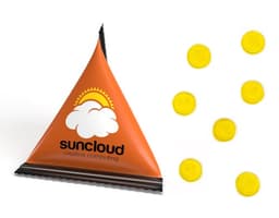 Mini Tetraeder Fruchtgummi – Bild 1