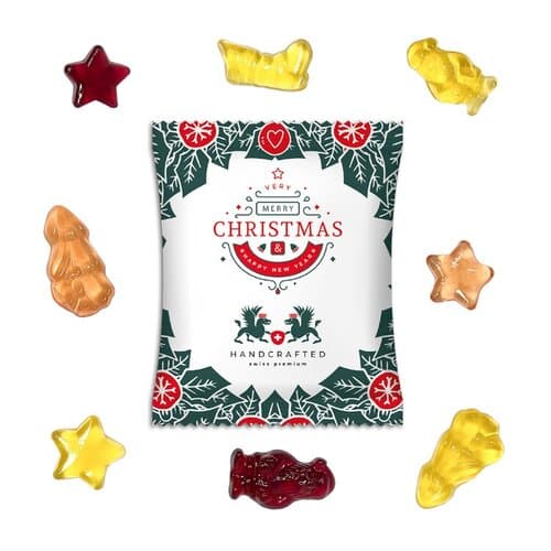 Fruchtgummi Vegan Weihnachtsedition