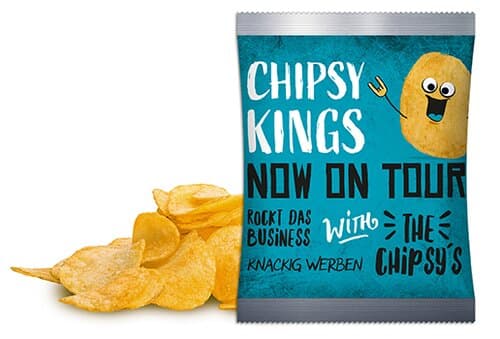 Jo Chips im Werbetütchen
