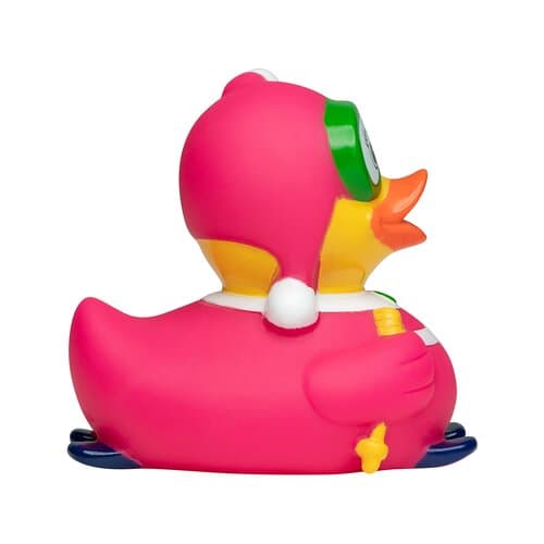 Quietsche-Ente Ski-Fahrer