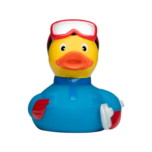 Quietsche-Ente Snowboarder