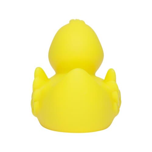 Renn-Ente, mit Metallplatte