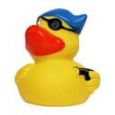 Quietsche-Ente Hut u. Augenklappe