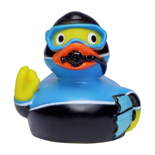 Quietsche-Ente Taucher