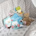 Eule mit Knisterfolie