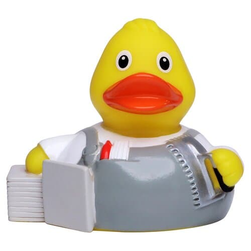 Quietsche-Ente Fliesenleger