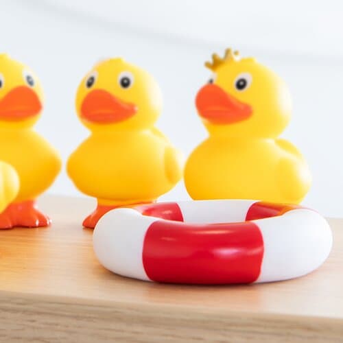 PVC Schwimmring, gestreift