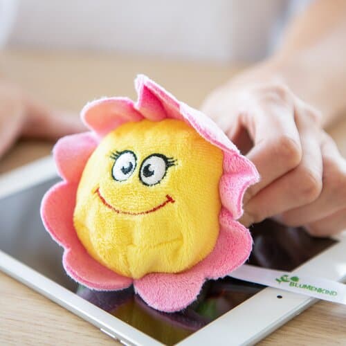 Schmoozies® Blume mit Slogan Blumenkind