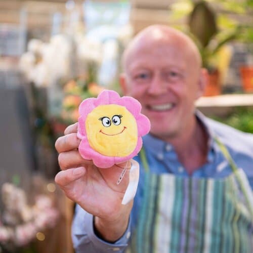 Schmoozies® Blume mit Slogan Blumenkind