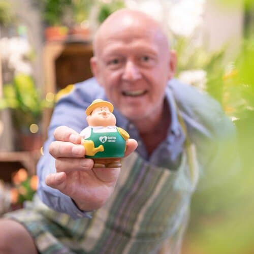 Gärtner Bert® mit Slogan Gartenfreund