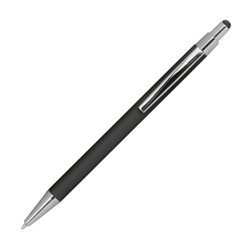 Kugelschreiber aus Metall mit Rubberfinish und Touchfunktion