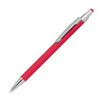 Kugelschreiber aus Metall mit Rubberfinish und Touchfunktion