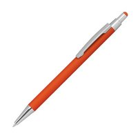 Kugelschreiber aus Metall mit Rubberfinish und Touchfunktion