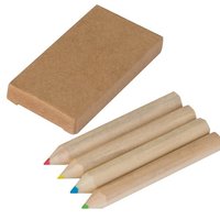 Set bestehend aus 4 Holzbuntstiften