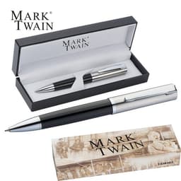 Mark Twain Kugelschreiber in Geschenkbox LORENZ – Bild 1