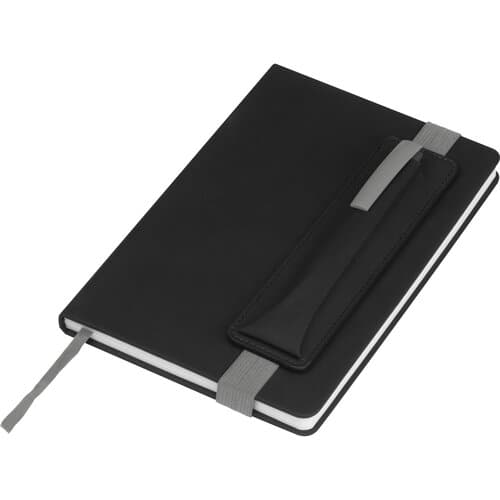 Notizbuch mit farbigen Applikationen CARSON