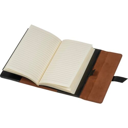 CrisMa Kunstleder Notizbuch A5 mit linierten Seiten EDNA