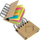 Ringbuch mit Haftmarkerstreifen und Haftnotizen BENEDYKTA