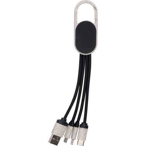 Ladekabel aus Weizenstroh mit Leuchtfunktion