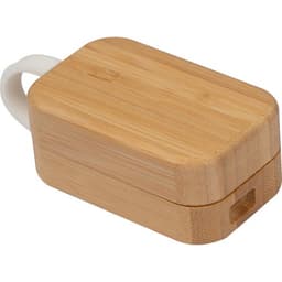 Bluetooth Kopfhörer in einer Bambusbox HAZEL – Bild 2