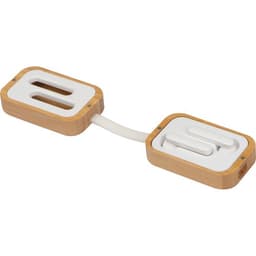 Bluetooth Kopfhörer in einer Bambusbox HAZEL – Bild 3