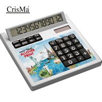 Tischrechner Eigendesign mit 12 Digits aus Kunststoff