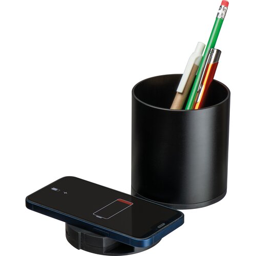 Stifteköcher mit Wireless Charging
