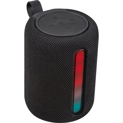 Lautsprecher mit LED Licht, rund