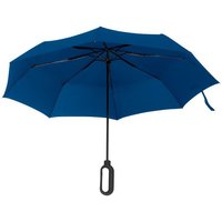 Taschenschirm aus Pongee mit Karabinergriff