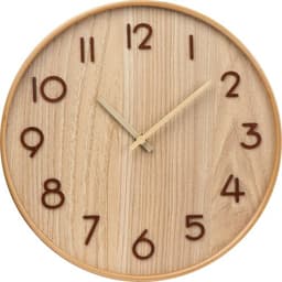 Wanduhr aus Holz CATHERINE – Bild 1
