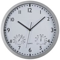 Wanduhr mit Hygro  und Thermometer