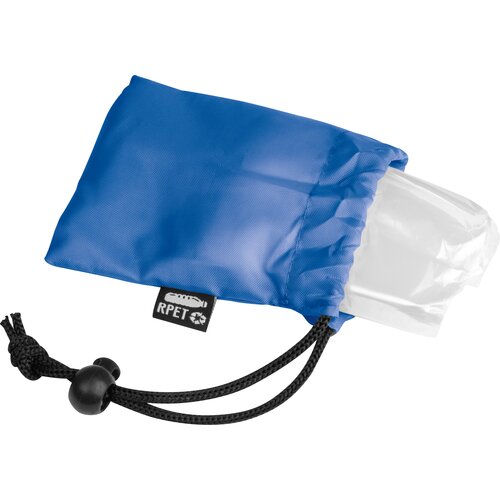 Regenponcho aus RPET